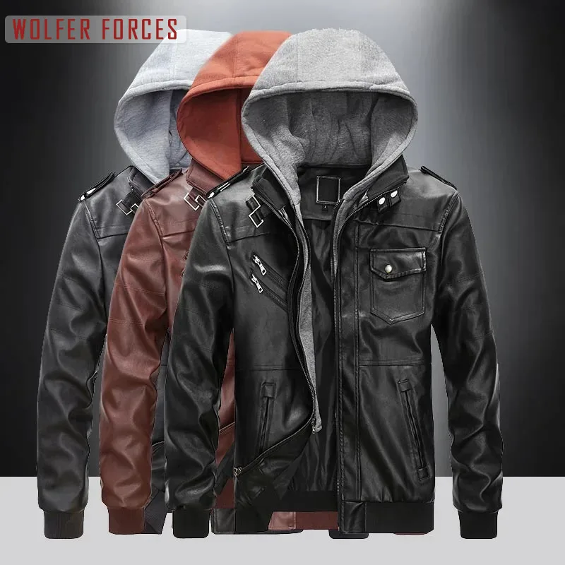 

Military Jacket Men Padded Motorcycle Trekking Cold Windbreak Oversize Cardigan Military Windshield Retro Withzipper