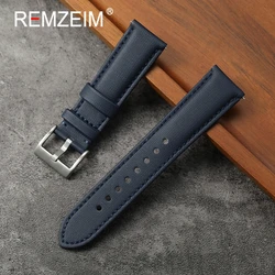 High - Quality Nylon Sailcloth Waterproof Watch Band with Quick Release - 22mm (Blue)