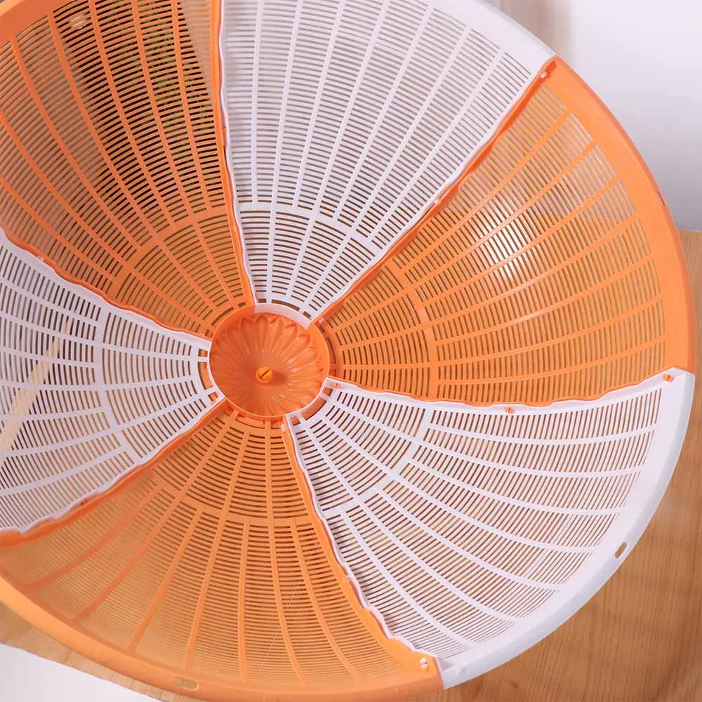 Practical Round Dish Cover Splicable Insect-proof Meal Cover Breathable Plastic Dish Protector Vegetable