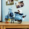 1106PCS Roman Holida Vespa 125 Compatible 10298 Technical Famous Motorcycle City Building Blocks MOTO Toys For Kids Gift 3