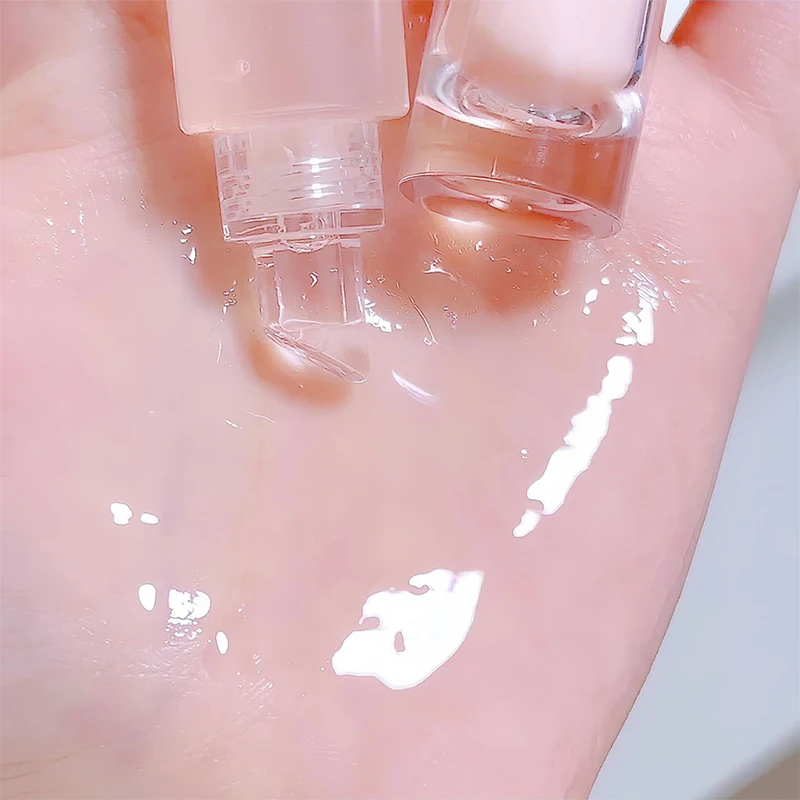Plumping Jelly Lip Gloss Lasting Moisturizing Transparent Lip Oil Lip Gloss