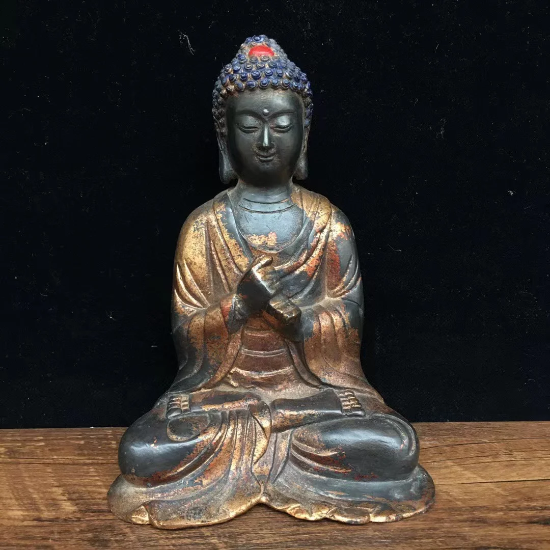 

Rare old Handmade copper guan yin Buddha,#09,Free shipping