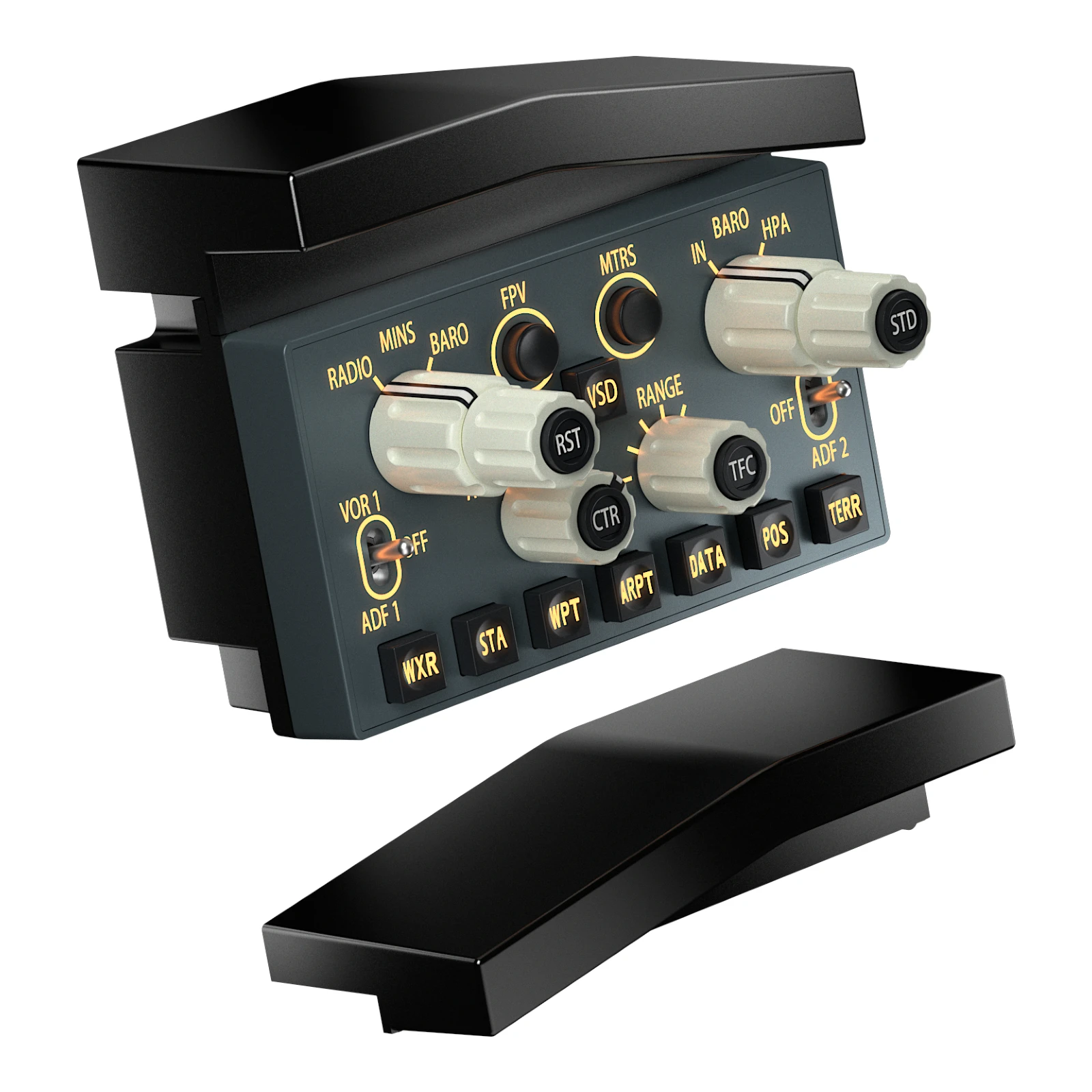 WINWING PDC3M Zibo PMDG iFly Flight Simulation Panel Built-in VSD ...