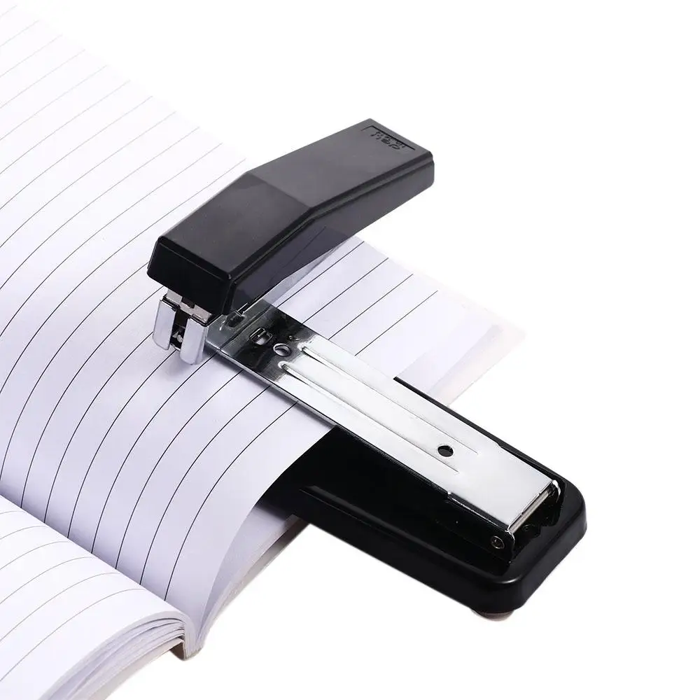 Binding Student Stationery Office Accessories Bookbinding Supplies 360° Rotatable Stapler Heavy Duty Stapler Paper Staplers