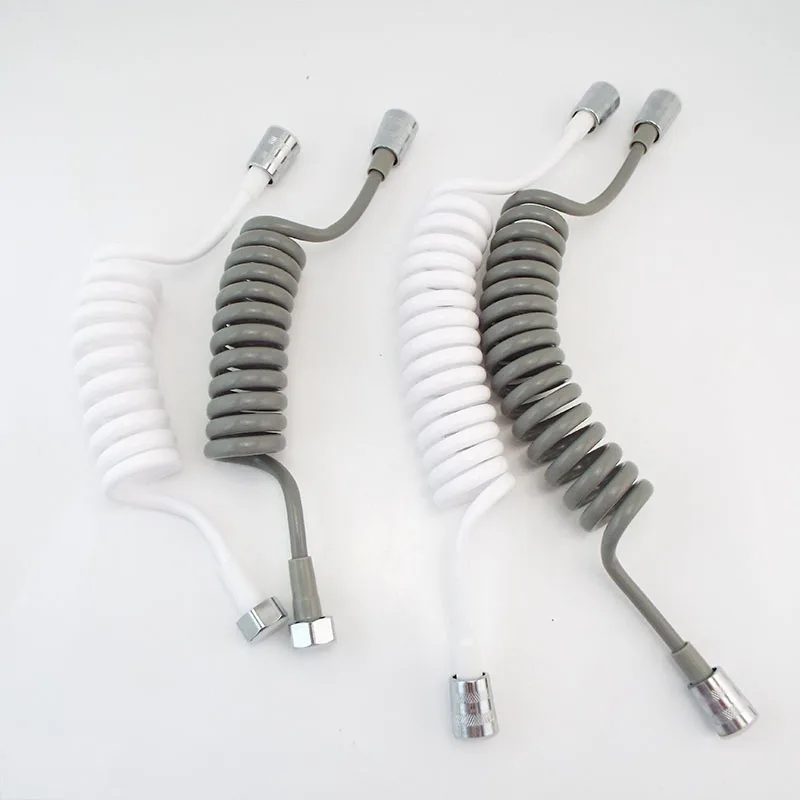 1.5M 2M Flexible Spring Shower Hose Water Plumbing Toilet Bidet Sprayer Gun Telephone Line Plumbing Hoses bathroom Accessories