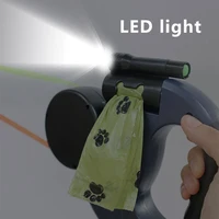 Guinzaglio Retrattile Doppio con LED e Rotazione 360° 4