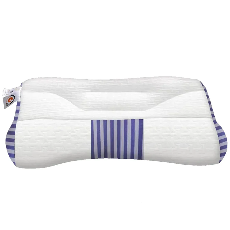 Cervical Memory Foam Pillow, Ergonomic Goose Down Pillow, Sleep Enhancing Cervical Support Comfort Goose Down Enhancing