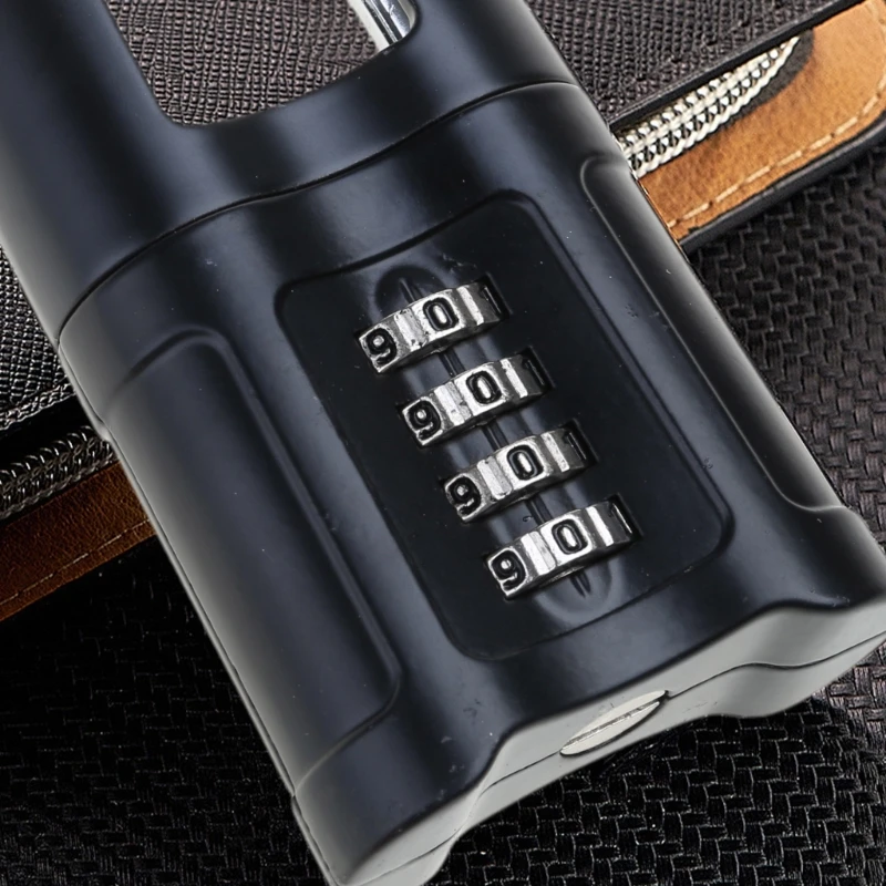 Heavy Duty Combination Padlock Waterproofs 4 Digit Padlocks Outdoor Safely Code Lock Weatherproof Gym Locker Lock