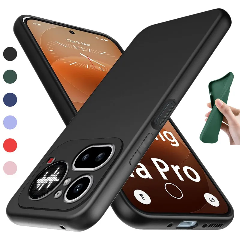 Liquid Silicone Flexible Protective Phone Case Cover TPU Shell