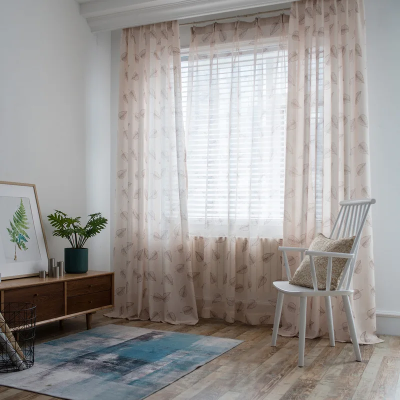 

Современное украшение для дома простые шторы в европейском стиле с принтом для гостиной