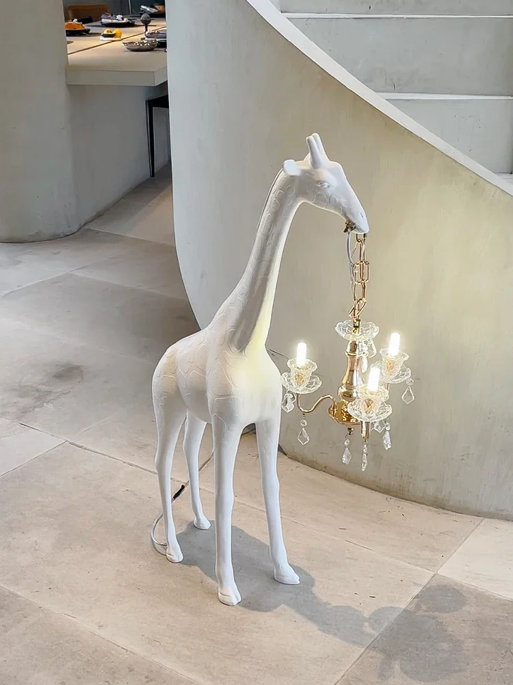 

Giraffe Floor Lamp Creative Post-Modern Nordic Living Room Bedroom Ins Decoration Table Lamp