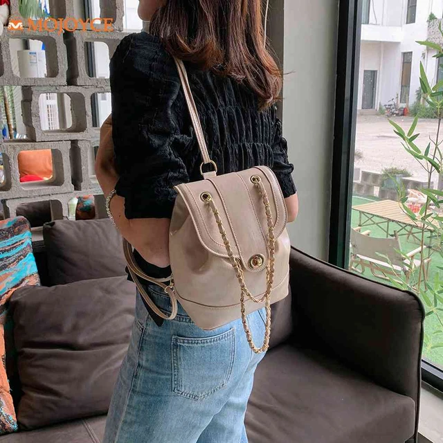 Denim Luxury Designer Backpack 2023 New Classic Vintage Chain Handbag  Summer Casual Fashion Work Travel For Women Crossbody Bags _ - AliExpress  Mobile