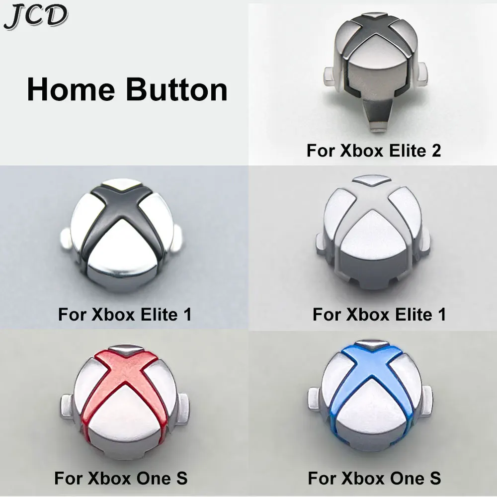 Jcd Per Xbox One Elite Series 1/2 Controller Home Button Per Xbox One S Start Return Back Switch Light Power Guide Logo Key
