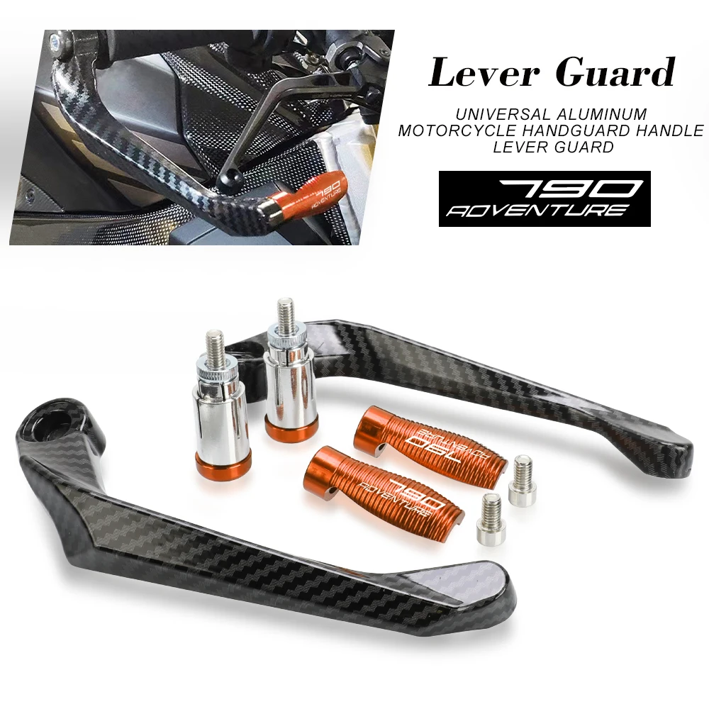 

For 790 Adventure R 790Adventure 790 ADV 2017-2021 Motor Aluminum parts Motorcycle Levers Guard Brake Clutch Handlebar Protector