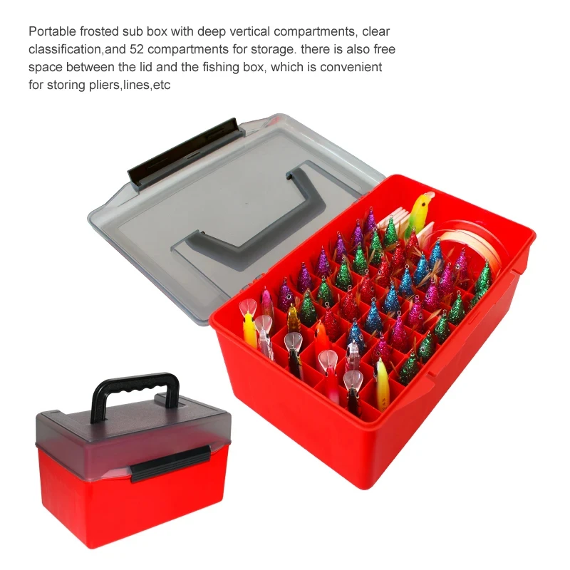 Fishing Tackle Box Squid Jig Organizer
