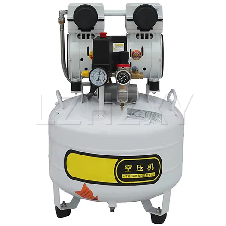 Air Compressor Oil-Free Air Compressor Tank 750W Silent Air Pump for Painting/Ca