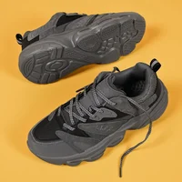 2025 Men's Sports Shoes Male New Design Sneaker Daddy Hollow Breathable Comfortable Fashion Lightweight Shoes 1