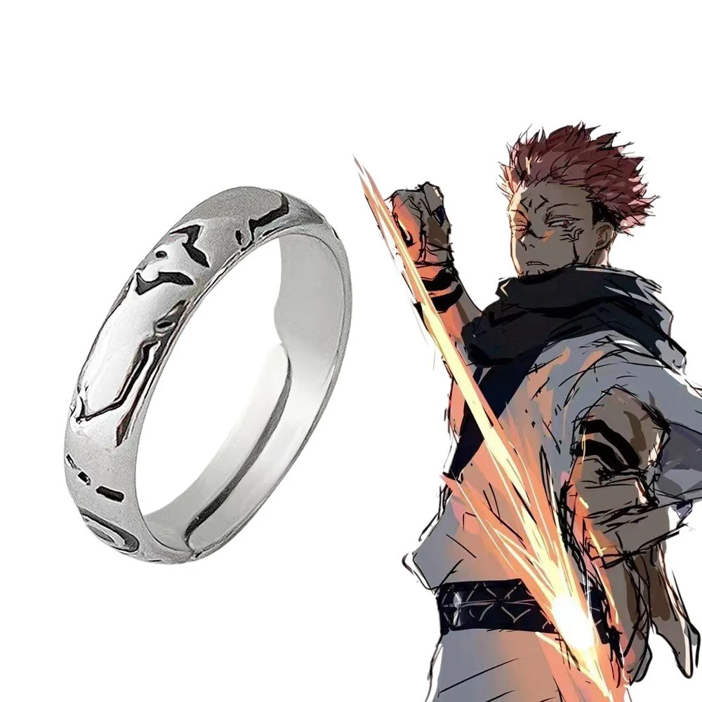 Anime Jujutsu Kaisen Ryomen Sukuna Itadori Yuji Ring 1