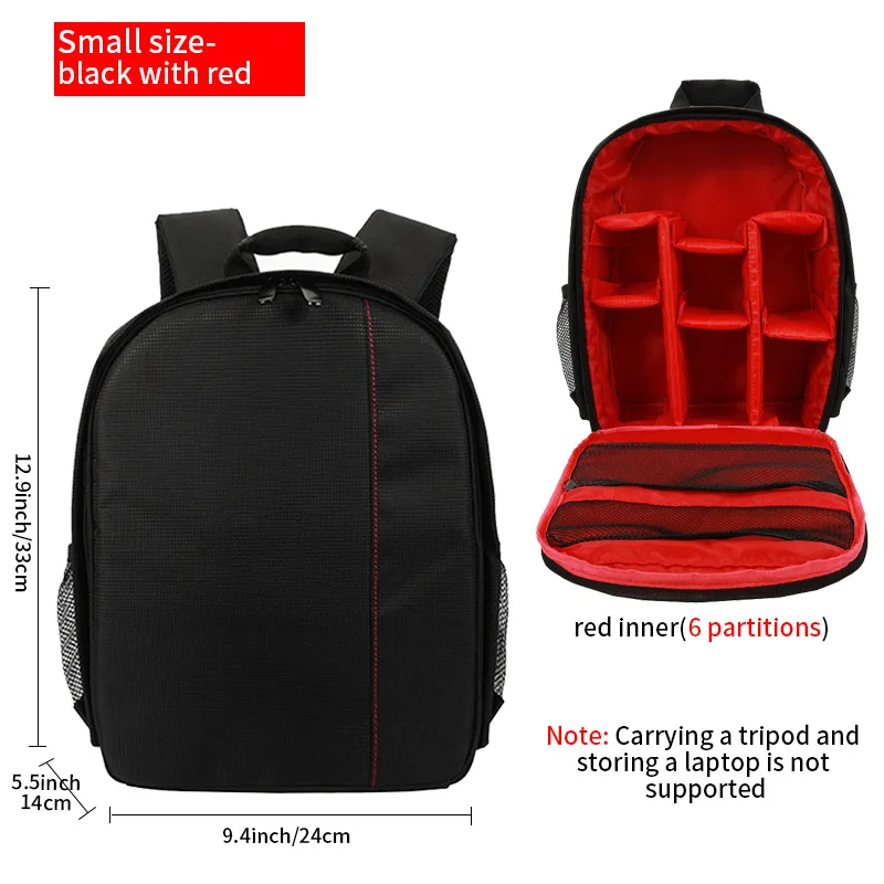Lightweight Waterproof Outdoor Photography Backpack with Large Capacity and Multi-Functional Design