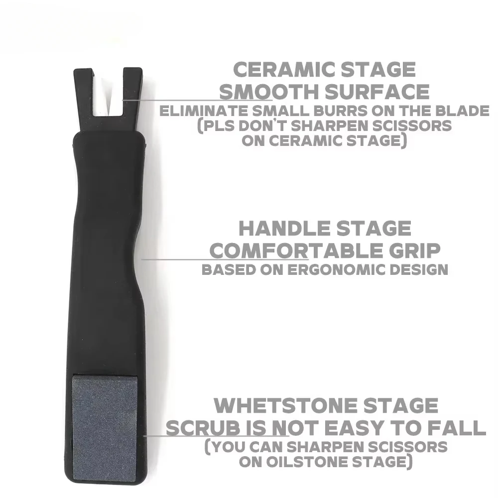 Ice Hockey Shoes Handheld Ice Skate Edge Blade Sharpener Sharpening Stone Tool for Hockey Skates Figure Skating Blade