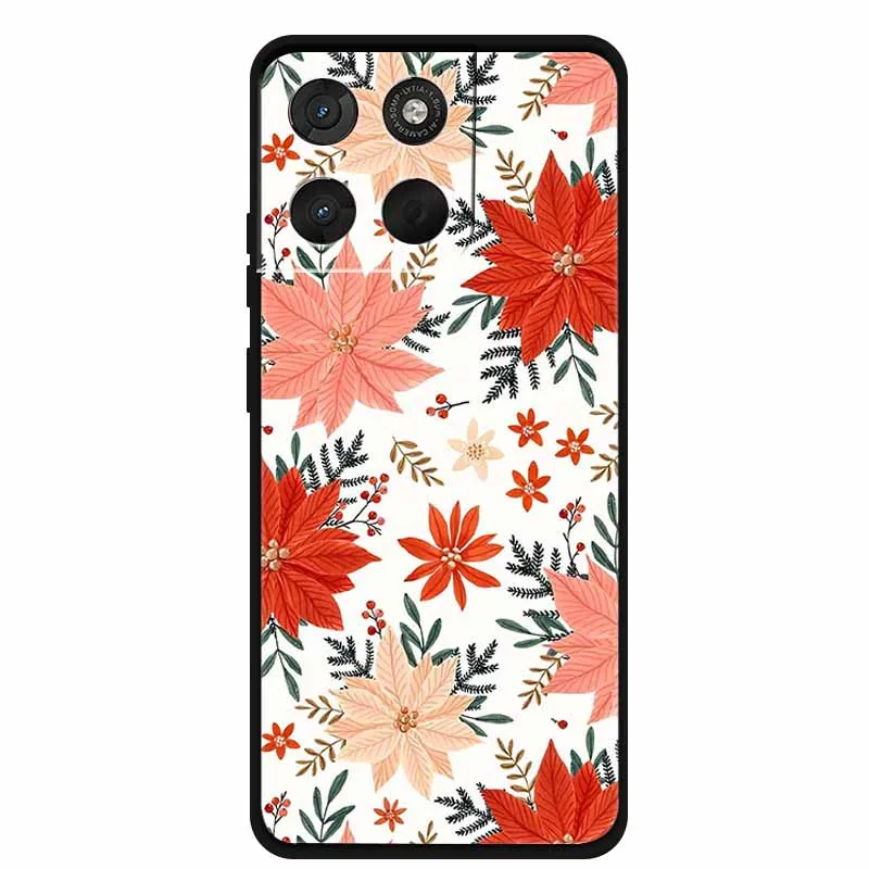 Cartoon Silicone Bumper Shockproof Soft Case - Protective Back Cover
