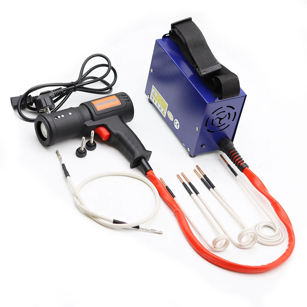 Induction Heater 1500W Magnetic Induction Heater Portable Flameless Induction Heater Circuit DIY Car Repair Bolt Remover Tools