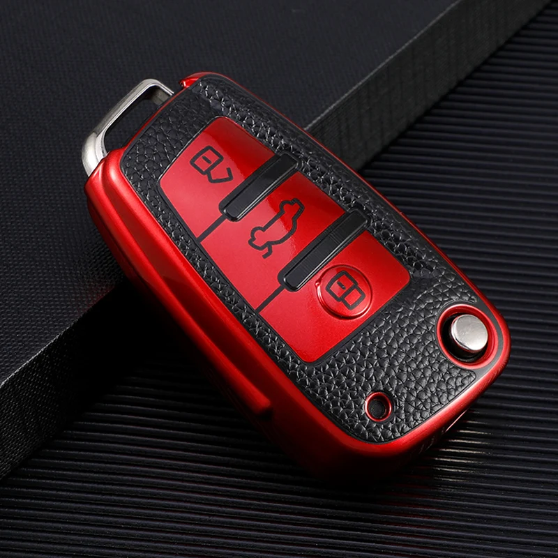 Porte-cartes RFID Et Housse De Clé Peugeot Sport - Cuir Italien Surpiqué, Noir, Neuf Avec étiquettes