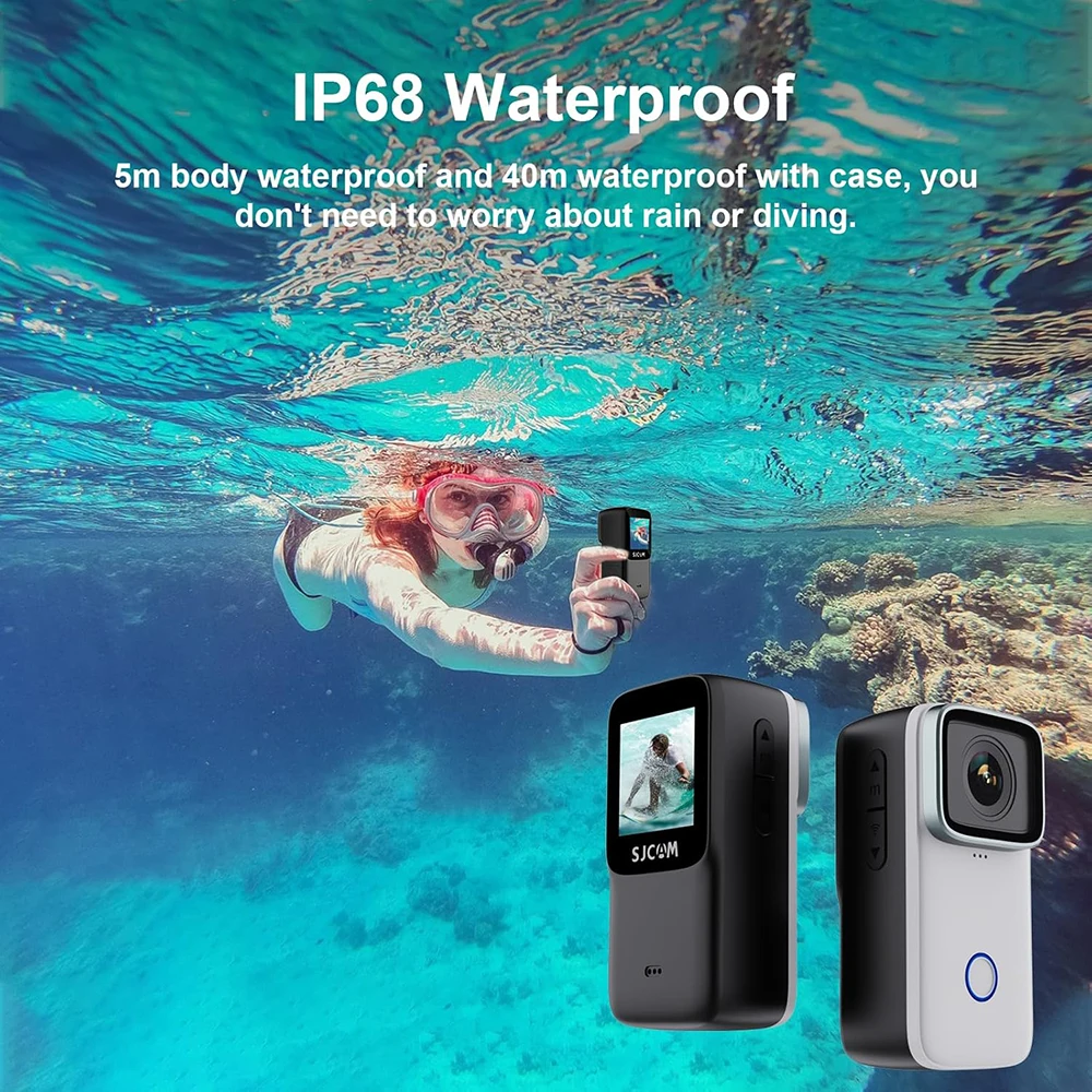 ビデオカメラ sj cam C200 Amazon.com : SJCAM C200 4K Mini Action Camera | Compact