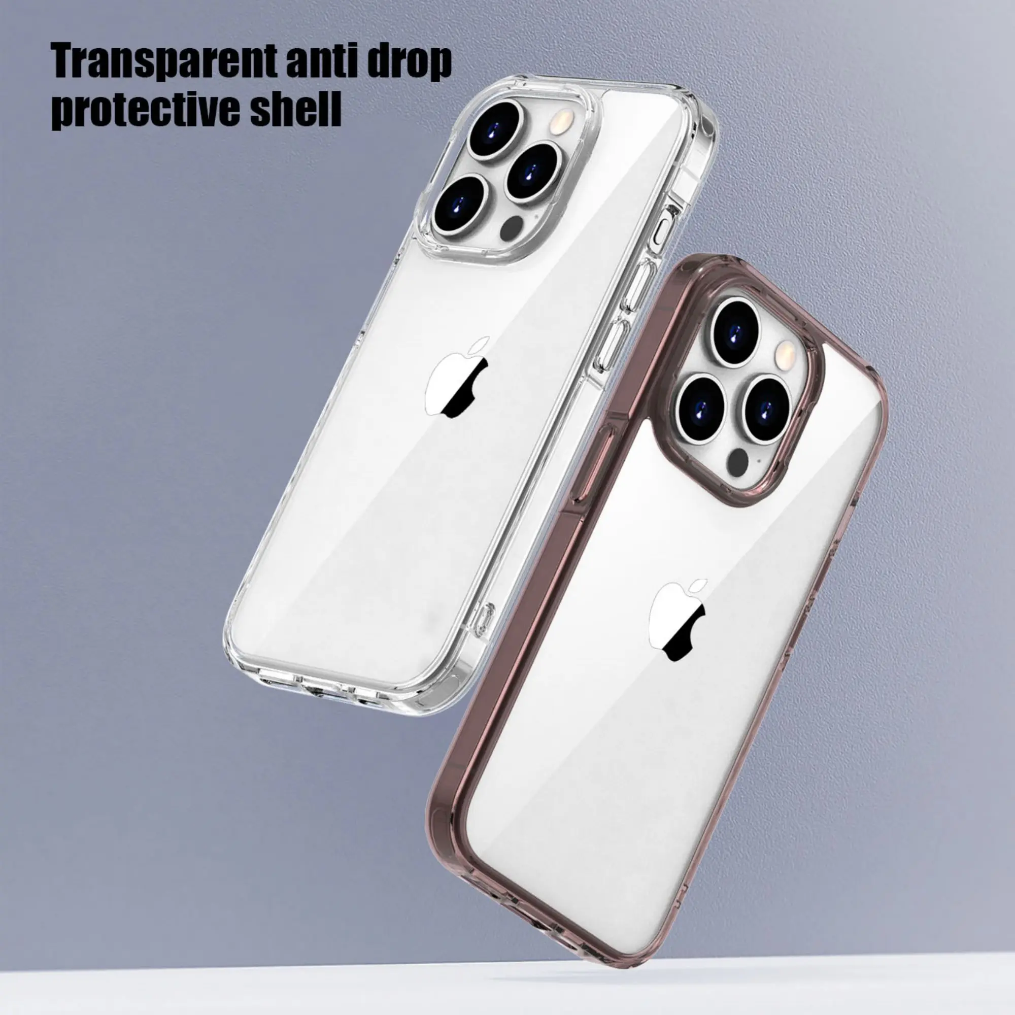 Ipaky Per Custodia Iphone 15 15 Pro 15 Plus Custodia Antiurto Trasparente Anti-Ingiallimento Hd Per Custodia Iphone 15 Pro Max