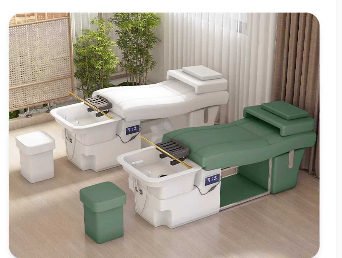 

Intelligent water circulation head treatment, fumigation and hair washing bed, beauty ear picking, SPA massage bed, hair salon e
