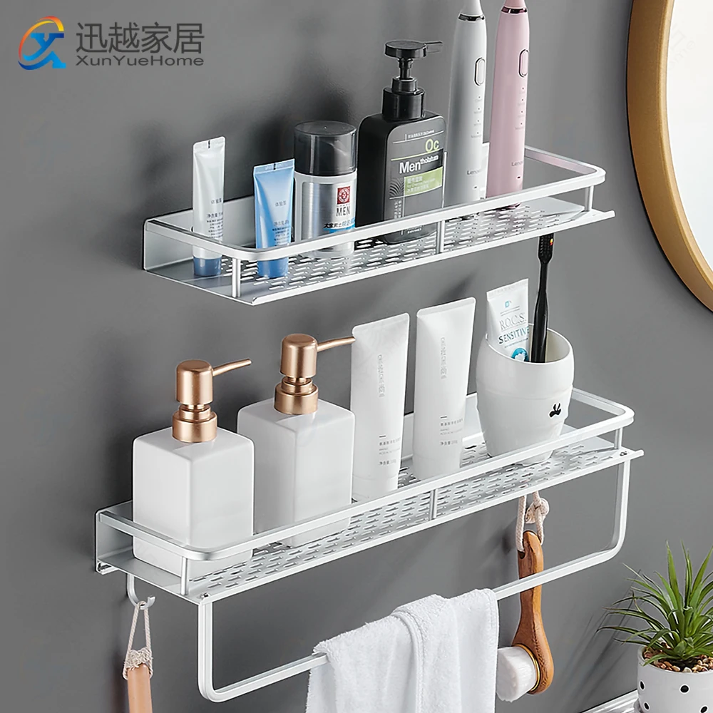 Shelf Bathroom Accessories Shampoo Holder  Shelves Shampoo Shower -  Shampoo Holder - Aliexpress