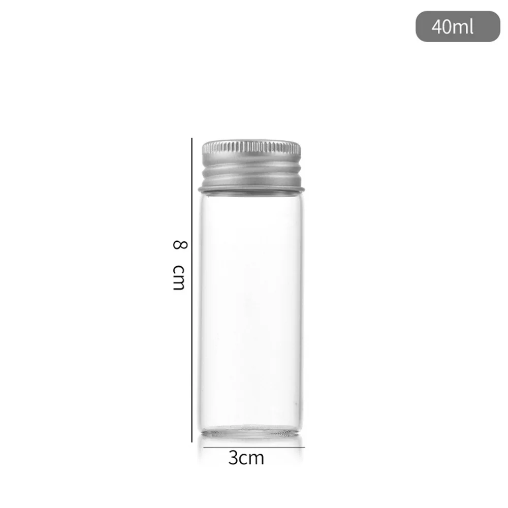 12 Flaconi Vuoti In Plastica Trasparente 10 Ml E 20 Ml Con Tappo A Vite In Alluminio – Per Viaggi E Cosmetici - 2