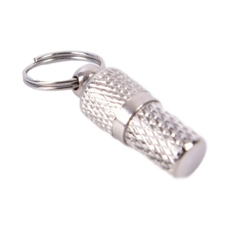 METAL SCREW LOST DOG CAT PET ID IDENTITY ADDRESS TAG COLLAR BARREL LABEL TUBE