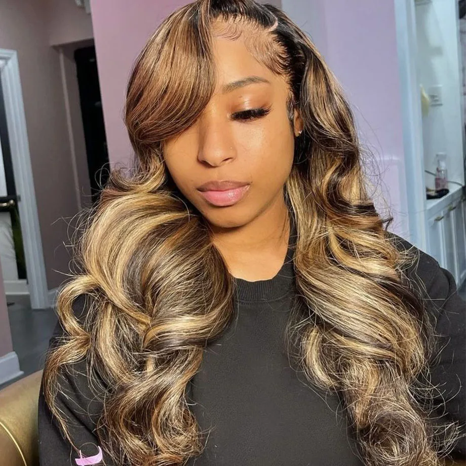 

Парики из натуральных человеческих волос 13 х6 дюймов, с длинной волной, с фронтальной сеткой