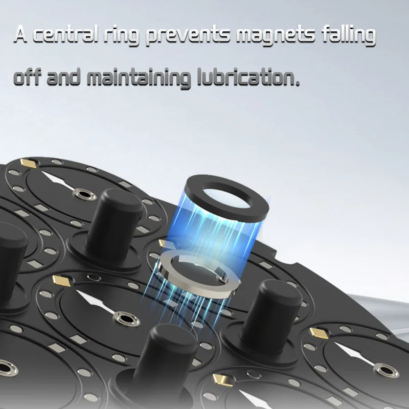 ESTAR 시계 베어링 버전 자기 속도 퍼즐 장난감 스티커 없는 어린이 선물 큐보 마히코