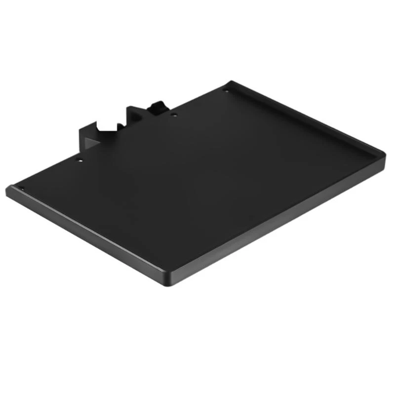 U55B Sound Card Tray for Microphone Stand Clamp-On Rack Laptop Utility Shelf Wireless