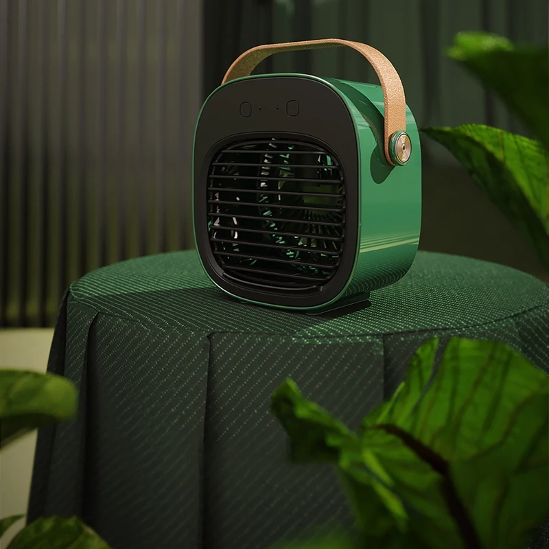 Portable Mini Air Conditioner Desktop Fan Cooler Humidifier Purifier For Room Office Home Living Room Bedroom