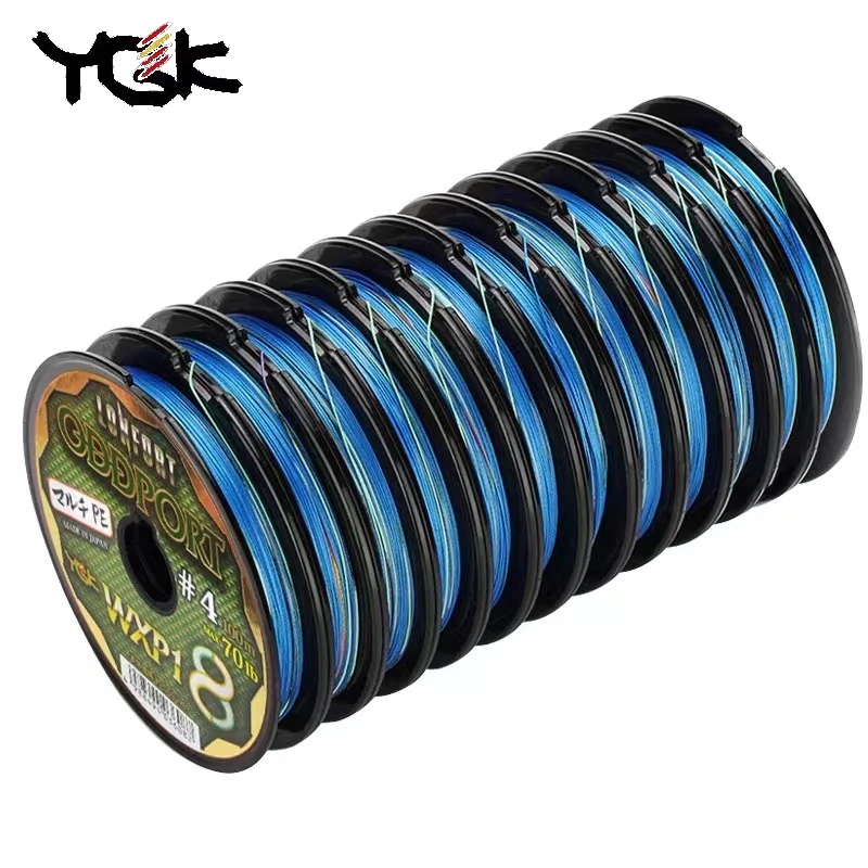 Original Japan YGK ODDPORT WXP1 8 Braided Fishing Line 25LB-180LB 100M-1200M Super Strong X8 Multifilament PE Sea Fishing Line