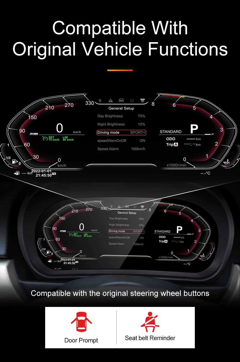 11inch New Product Facroy Price Digital LCD Car Dashboard For BMW 3Series E90 E9