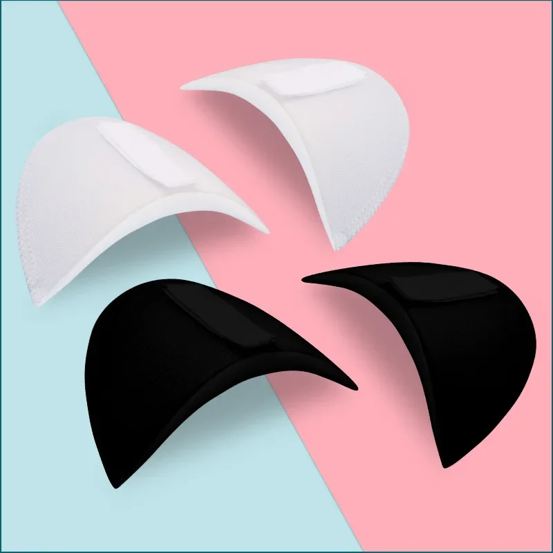 5 Pairs unisex sponge shoulder pads men formal wear supplies women clothing dress accessories removable enhancer