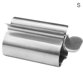 스테인레스 스틸 치약 압착기, 욕실 벽 소프트 튜브 크림 치약 디펜서 도구, M 상품 이미지