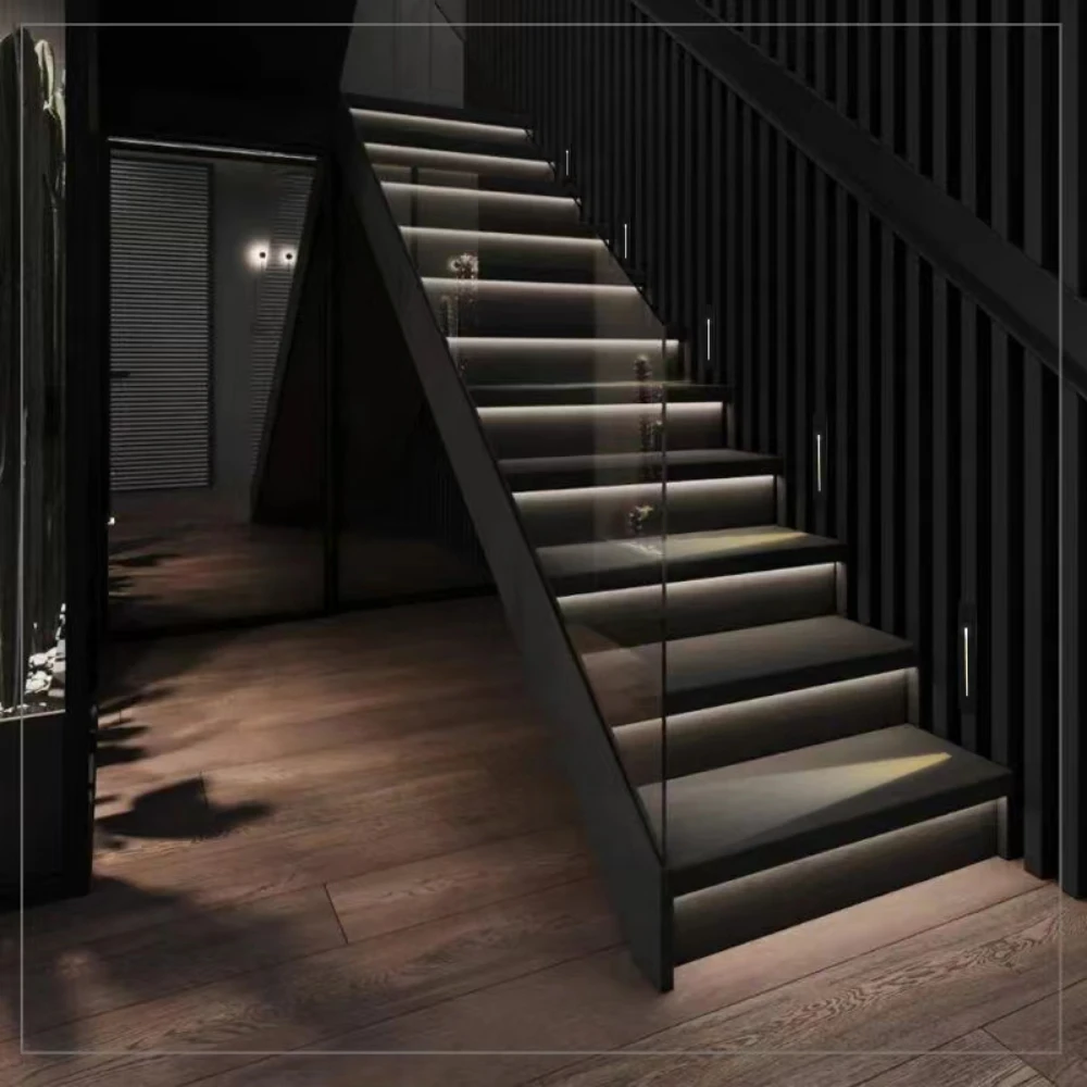3W Recessed Led Stair Light AC110-240V Indoor Outdoor IP65 Corner Wall Lights Stairs Step Stairway Hallway Staircase Lamp