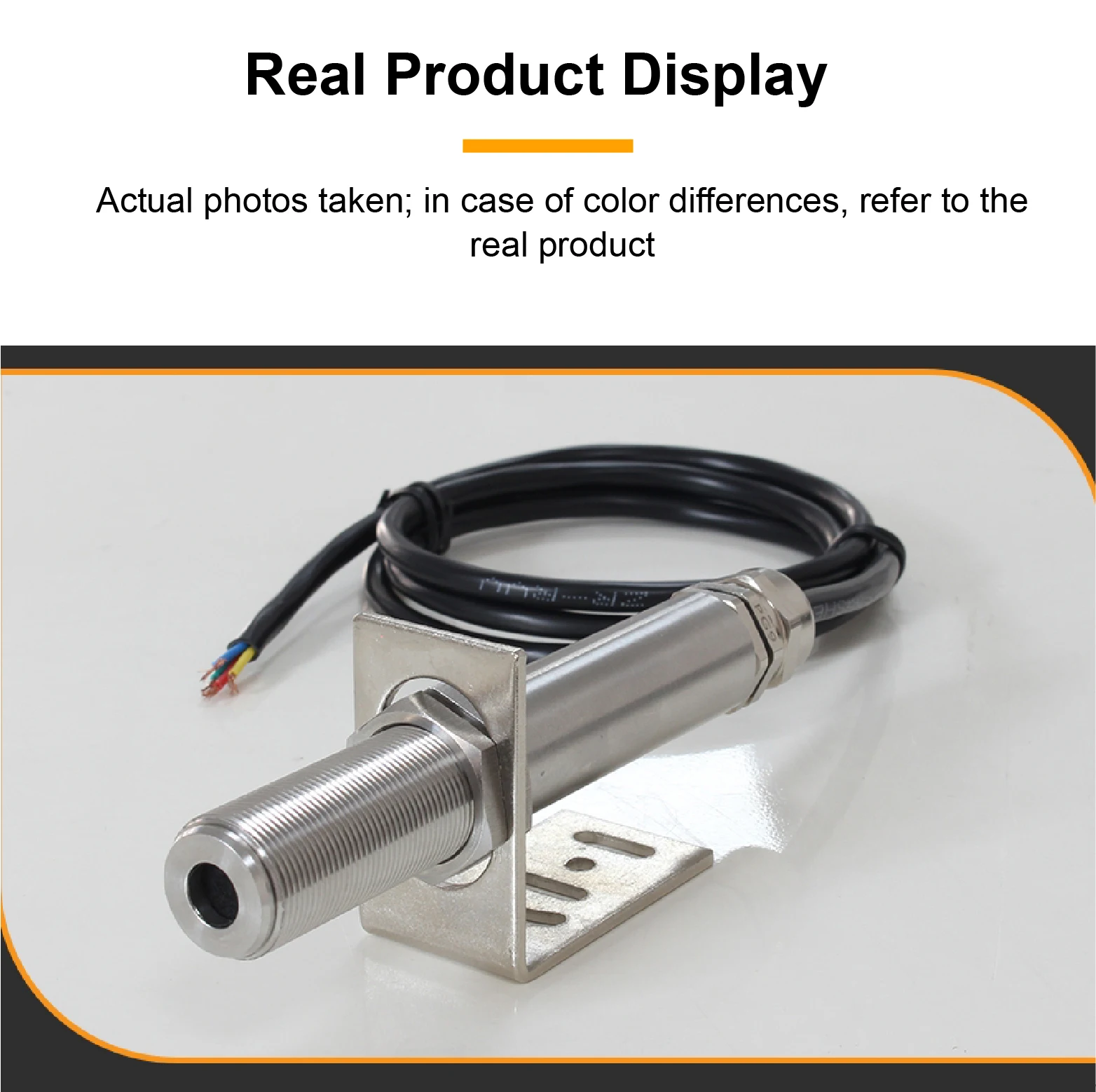 KM8765 Stainless Steel Noise Sensor Sound Level Meter Noise Monitor 30-130dBA DC
