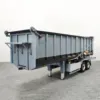 1/14 2 axle Hydraulic Dump Semi Trailer Metal RC Accessories Electric Support leg Tarpaulin for RC Tractor Truck Cars Toys Model 4