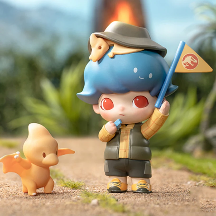 thumbnail image 1 of Pop Mart Dimoo Jurassic World Series Blind Box Guess Bag Mystery Box Toys Doll Anime Figure Desktop Ornaments Gift Collection, 1 of 5