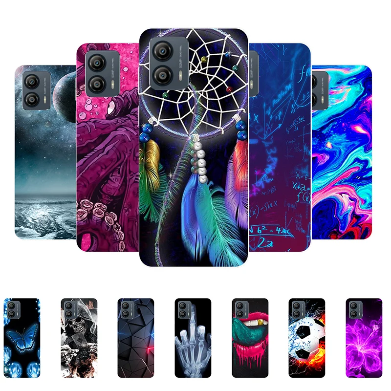 Per Moto G53 5G Custodia Motorola G53 Etui Cover Posteriore Morbida Antiurto In Silicone Per Motorola Moto G53 G 53 Custodia Per Telefono Motog53 Fund