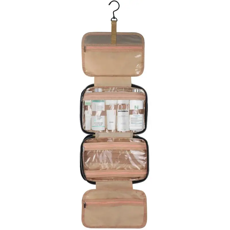 

Дорожный органайзер для косметики, водонепроницаемая большая косметичка, Портативная сумка для туалетных принадлежностей, дорожная сумка с крючком, утолщенная Водонепроницаемая дорожная сумка