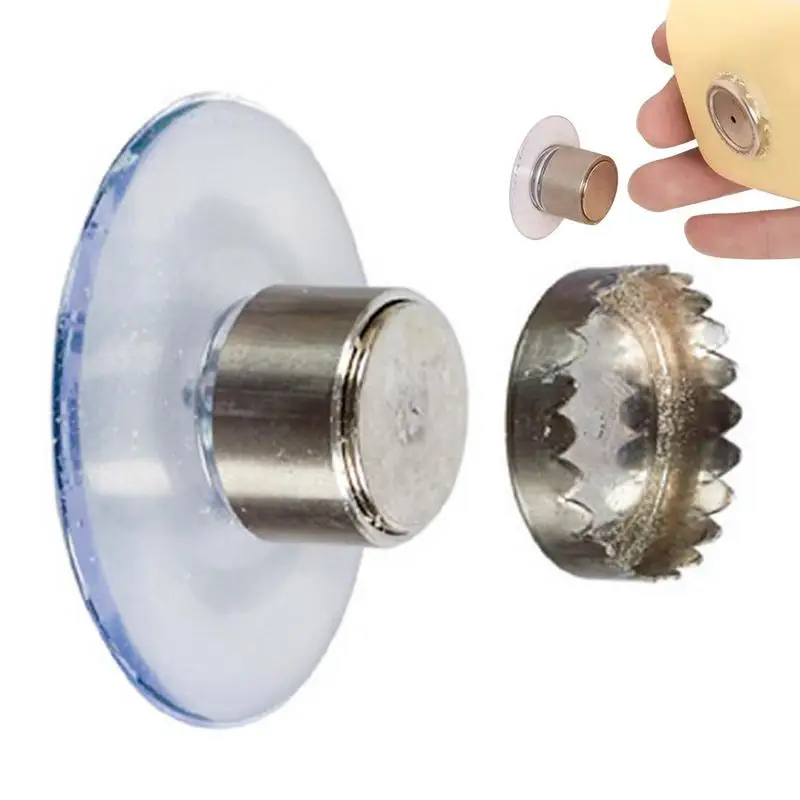 

Suction Cup Soap Hanger Wall Mount Magnetic Soap Dish Organizer Removable Lightweight Soap Dish For Soaps & Beard Shampoo Bars