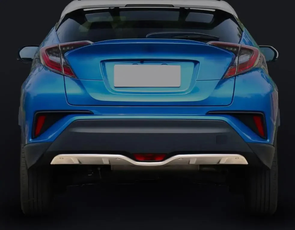 

For Toyota CHR C-HR 2018 - 2021 Car Styling Stainless Steel Front And Rear Bumper Protector Skid Plate Cover Fit chy1