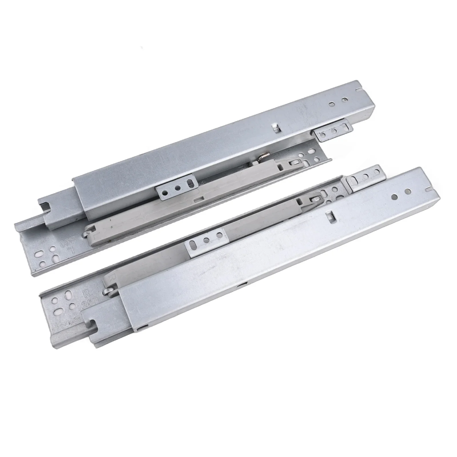 Bottom Mounting Jewelry Track Watch Showcase Slide Bread Cabinet Cushioning Damping Guide Three Rails